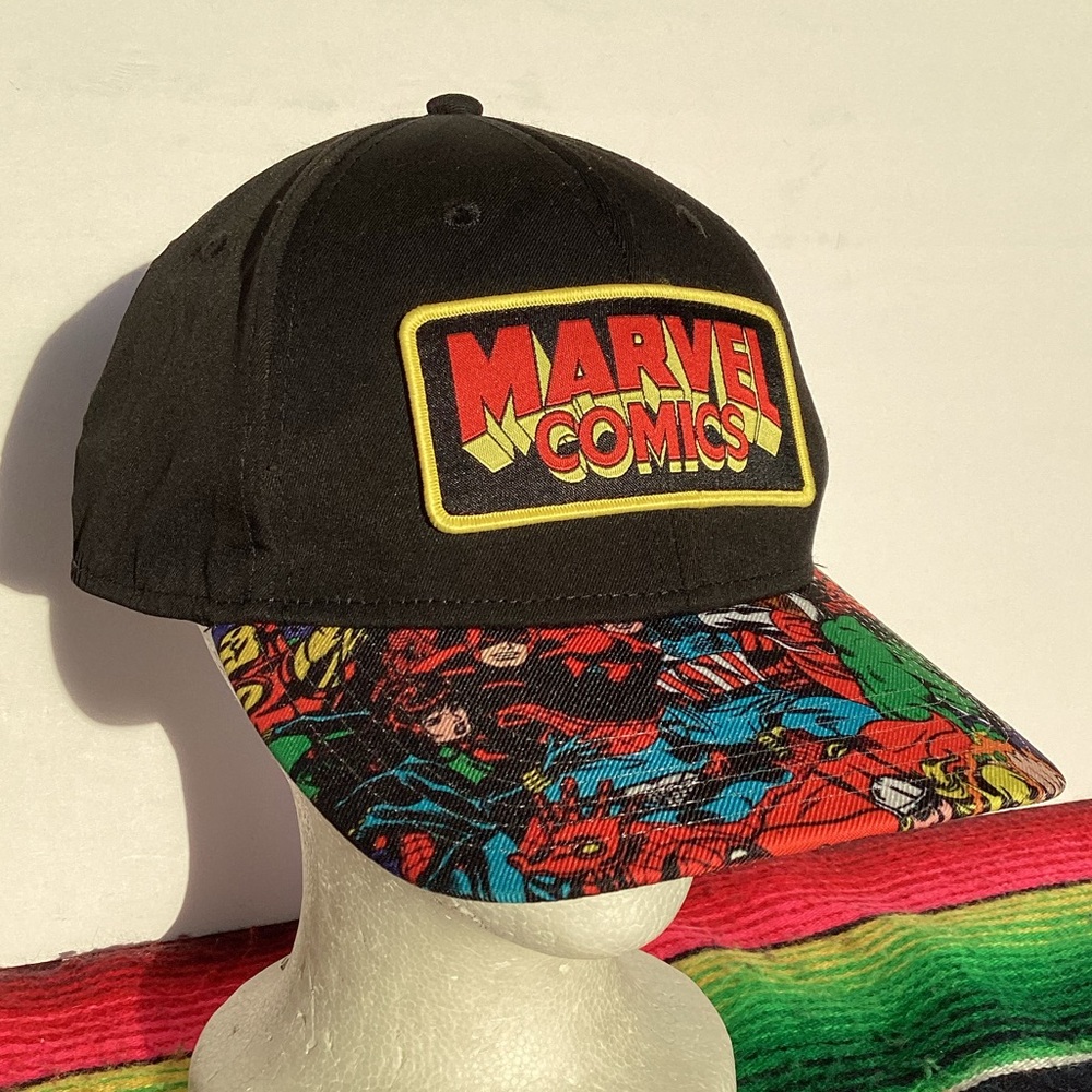 Marvel Comics Characters Snapback Hat - image 2